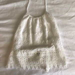 LF lace halter top